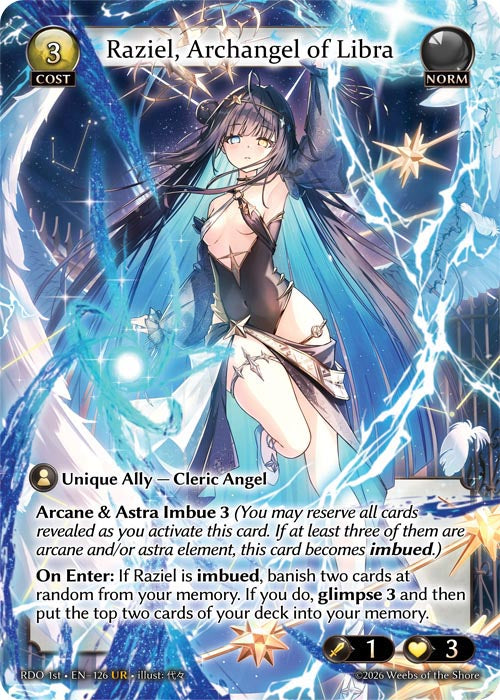 Raziel, Archangel of Libra