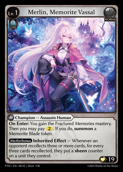 Merlin, Memorite Vassal
