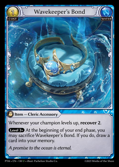 Wavekeeper's Bond