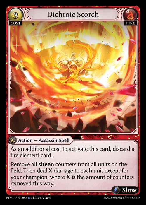 Dichroic Scorch
