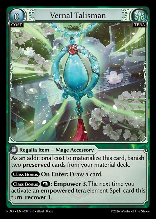 Vernal Talisman