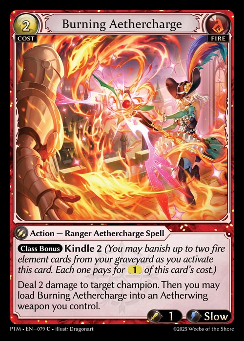 Burning Aethercharge