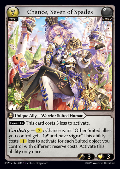 Chance, Seven of Spades