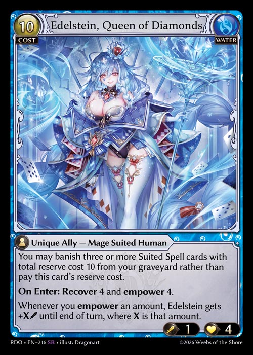 Edelstein, Queen of Diamonds