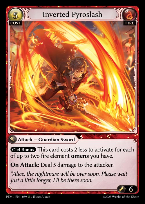 Inverted Pyroslash