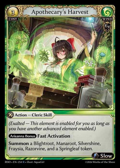 Apothecary’s Harvest