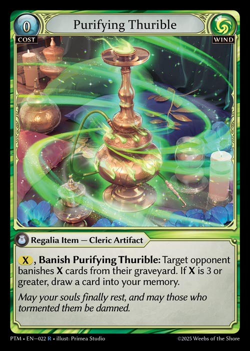 Purifying Thurible